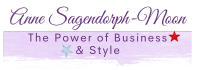 The power of business and style logo